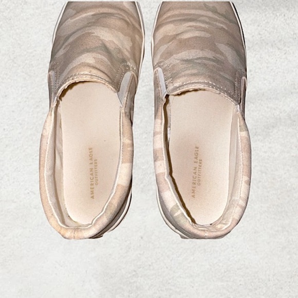 Camo Platform slip on sneaker shoes - Picture 4 of 6